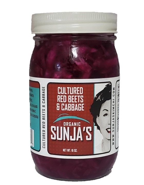 Organic Cultured Red Beets & Cabbage - 16oz