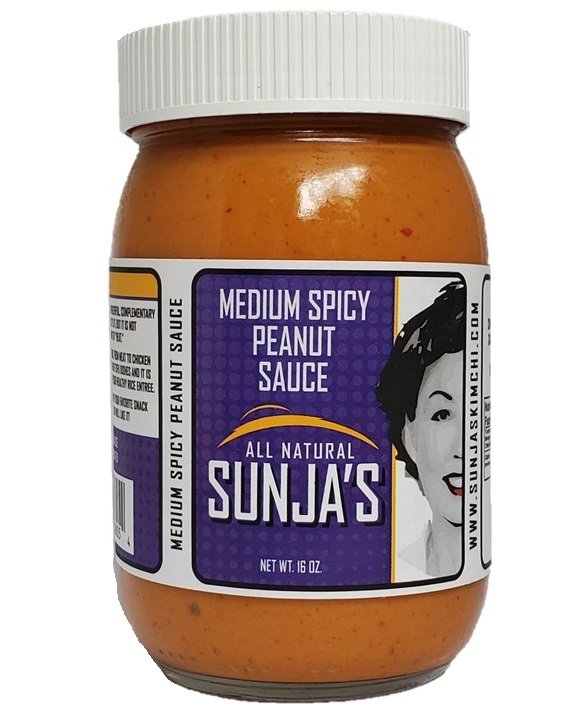 Sunja’s Medium Spicy Peanut Sauce